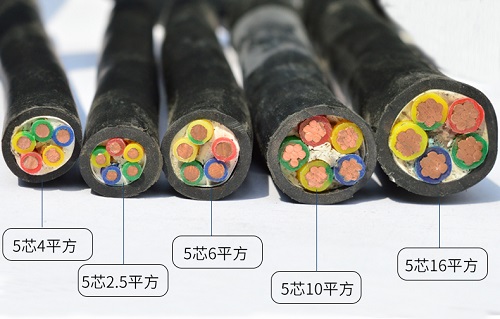 电缆四芯和五芯的区别(图1) 电缆四芯和五芯的区别(图1)