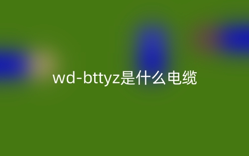 wd-bttyz是什么电缆?(图1) wd-bttyz是什么电缆?(图1)