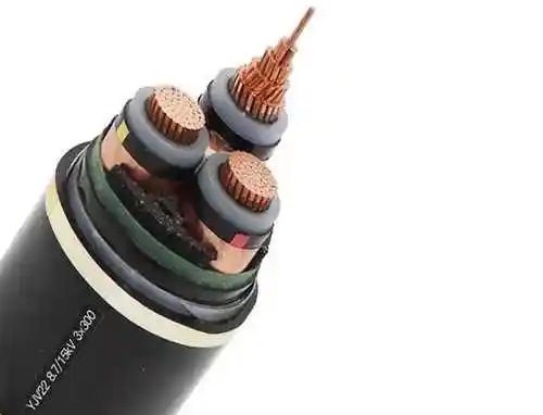 0.6/1KV YJV22、YJLV22 3芯3x1.5-3x300平方电缆外径、重量及载流量表(图1)