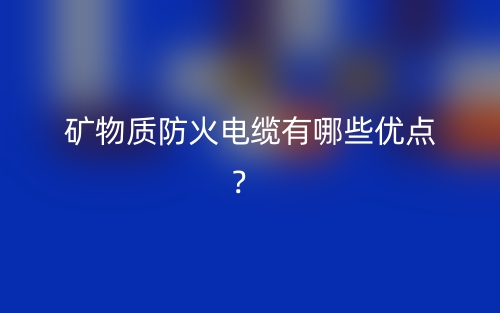 矿物质防火电缆有哪些优点?(图1) 矿物质防火电缆有哪些优点?(图1)