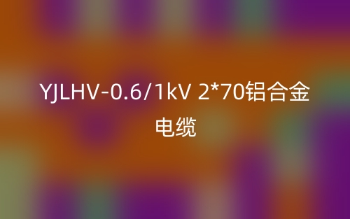 YJLHV-0.6/1kV 2*70铝合金电缆价格_YJLHV-2*70载流量(图1) YJLHV-0.6/1kV 2*70铝合金电缆价格_YJLHV-2*70载流量(图1)