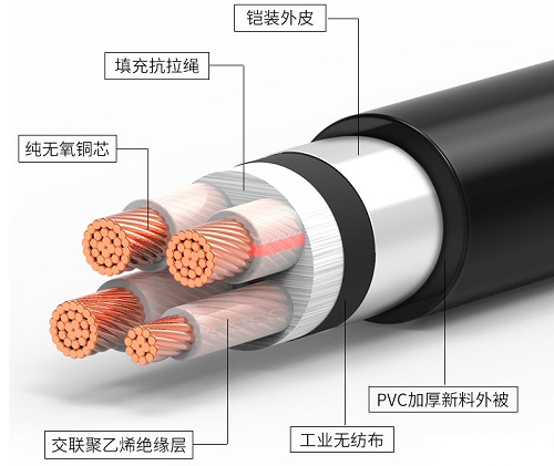 铠装电缆22、32、42表示的区别是什么?(图2) 铠装电缆22、32、42表示的区别是什么?(图2)